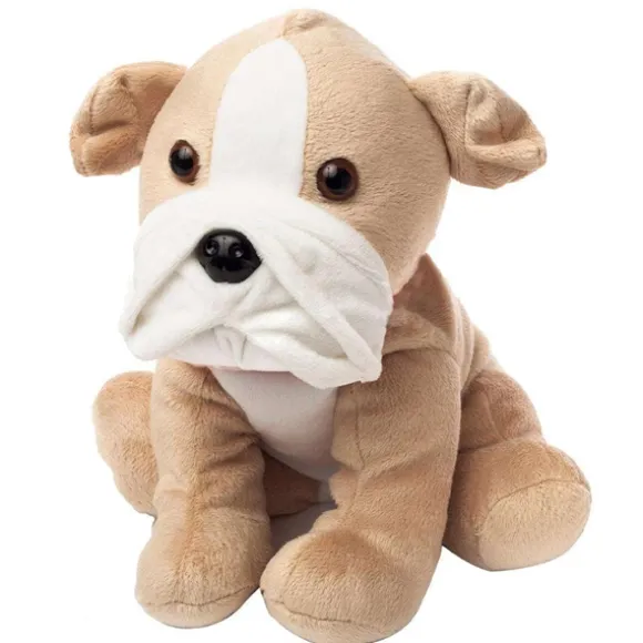 Microwavable Weighted and Scented Bulldog Stuffed Animal by Warmies