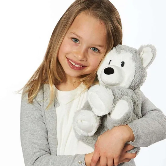 Microwavable Weighted and Scented Husky Stuffed Animal by Warmies