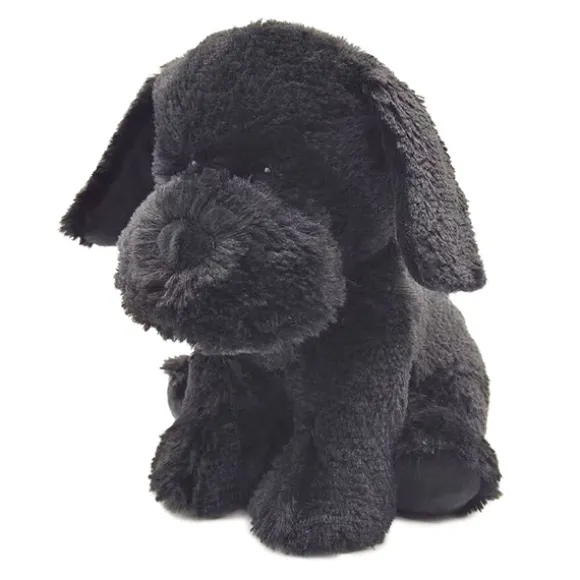 Microwavable Weighted and Scented Black Labrador Stuffed Animal by Warmies