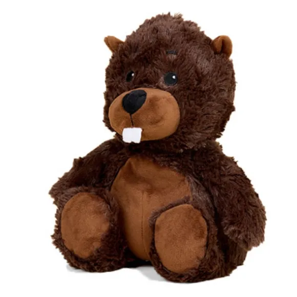 Microwavable Weighted and Scented Beaver Stuffed Animal by Warmies