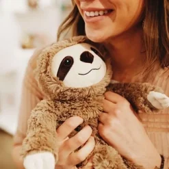 Microwavable Weighted and Scented Sloth Stuffed Animal by Warmies