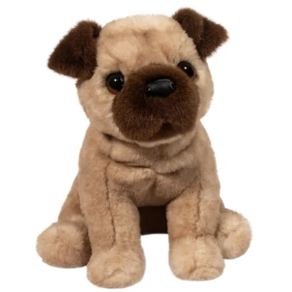 Milo the Floppy Stuffed Pug by Douglas