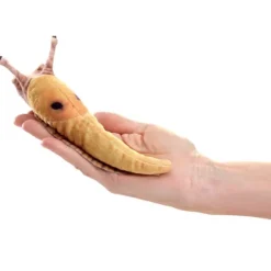 Mini Banana Slug Finger Puppet by Folkmanis Puppets