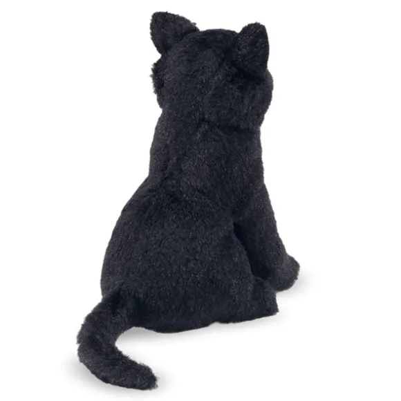 Mini Black Cat Finger Puppet by Folkmanis Puppets