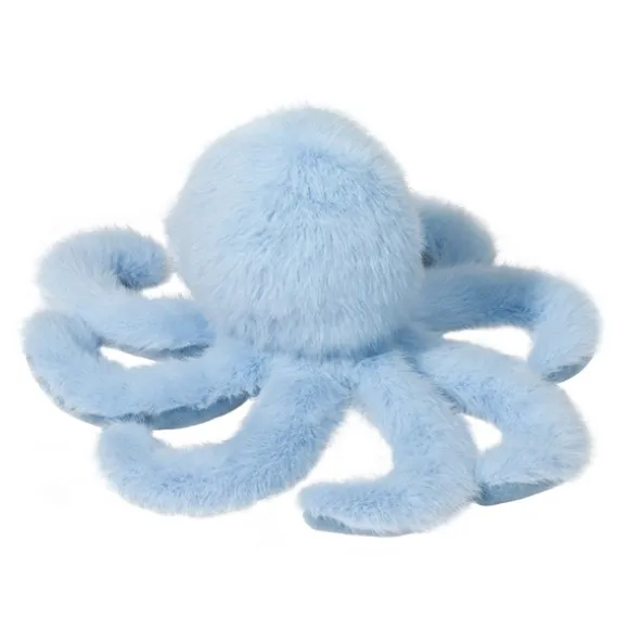 Mini Blue 9 Inch Stuffed Octopus by Douglas