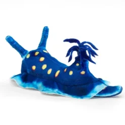 Mini Blue Nudibranch Plush Finger Puppet by Folkmanis Puppets