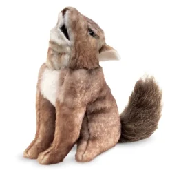 Mini Coyote Finger Puppet by Folkmanis Puppets
