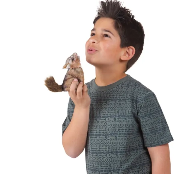 Mini Coyote Finger Puppet by Folkmanis Puppets