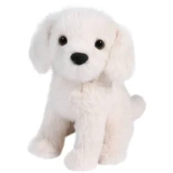 Mini 6 Inch Stuffed Yellow Lab Dog by Douglas