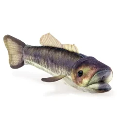 Mini Largemouth Bass Finger Puppet by Folkmanis Puppets