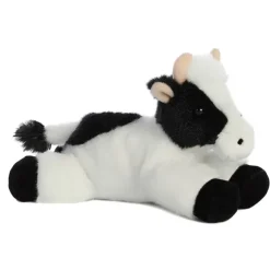 Mini Moo the Stuffed Cow Mini Flopsie by Aurora