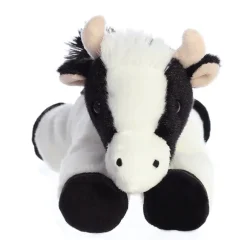 Mini Moo the Stuffed Cow Mini Flopsie by Aurora