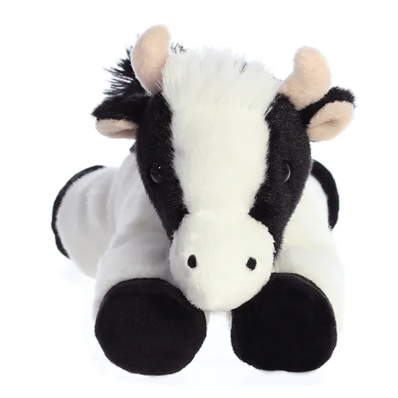 Mini Moo the Stuffed Cow Mini Flopsie by Aurora