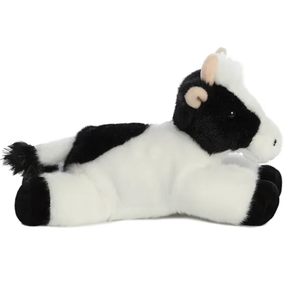 Mini Moo the Stuffed Cow Mini Flopsie by Aurora