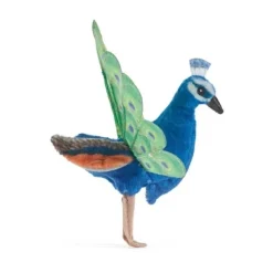 Mini Peacock Finger Puppet by Folkmanis Puppets