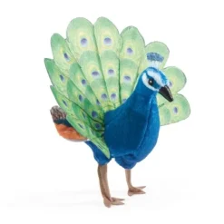 Mini Peacock Finger Puppet by Folkmanis Puppets