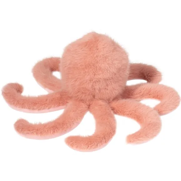 Mini Pink 9 Inch Stuffed Octopus by Douglas