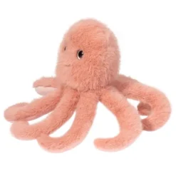 Mini Pink 9 Inch Stuffed Octopus by Douglas