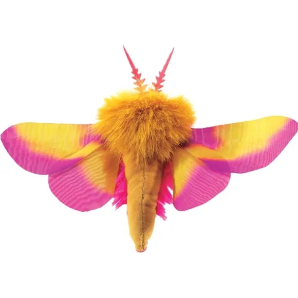 Mini Rosy Maple Moth Finger Puppet by Folkmanis Puppets