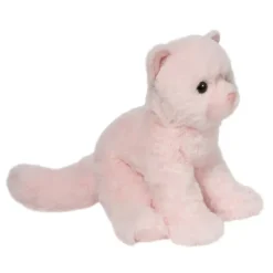 Mini Soft Cadie the 6 Inch Plush Pink Cat by Douglas