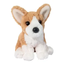 Mini Soft Cheekie the 6.5 Inch Plush Corgi by Douglas