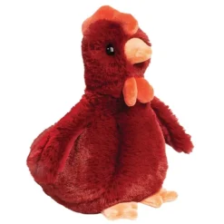 Mini Soft Rhodie the Plush Red Chicken by Douglas