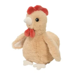 Mini Soft Rickie the Plush Gold Chicken by Douglas