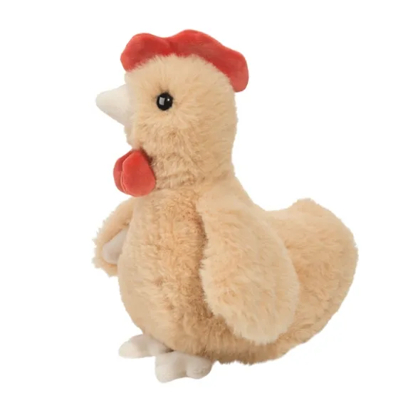 Mini Soft Rickie the Plush Gold Chicken by Douglas