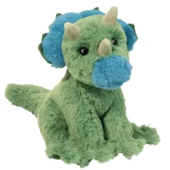 Mini Soft Roarie the 8 Inch Plush Green Triceratops Dino by Douglas