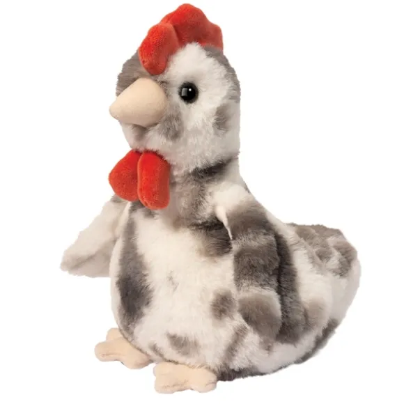 Mini Soft Rockie the 7 Inch Plush Spotted Rooster by Douglas