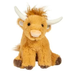 Mini Soft Scottie the 6 Inch Plush Highland Cow by Douglas