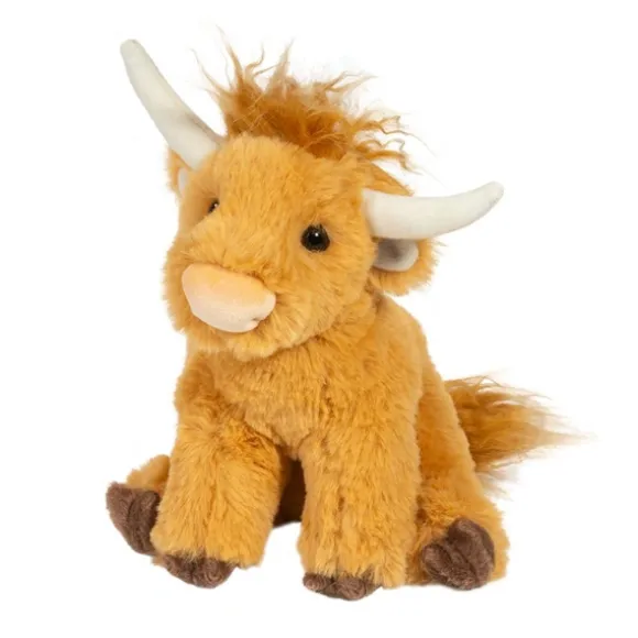 Mini Soft Scottie the 6 Inch Plush Highland Cow by Douglas