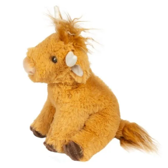 Mini Soft Scottie the 6 Inch Plush Highland Cow by Douglas