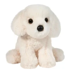 Mini Soft Snowie the 6 Inch Plush White Retriever Dog by Douglas