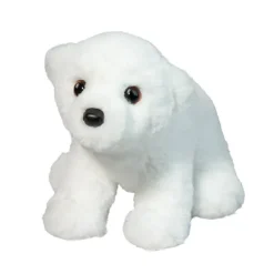 Mini Soft Whitie the 8 Inch Plush Polar Bear by Douglas