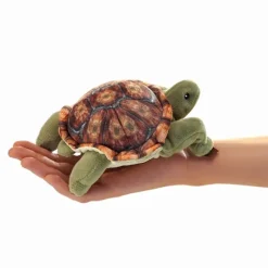 Mini Tortoise Finger Puppet by Folkmanis Puppets