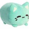 Mint the Mint Green Stuffed Cat Meowchi Plush by Aurora