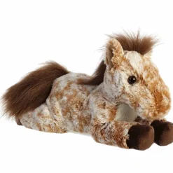 Mocha the Stuffed Brown Horse Flopsie by Aurora