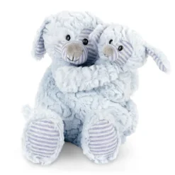 Mom and Baby Magnetic Puppy Dog Stuffed Animals by Demdaco