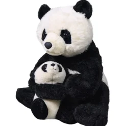 Mom and Baby Panda Stuffed Animals by Wild Republic