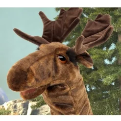 Moose Stage Puppet by Folkmanis Puppets