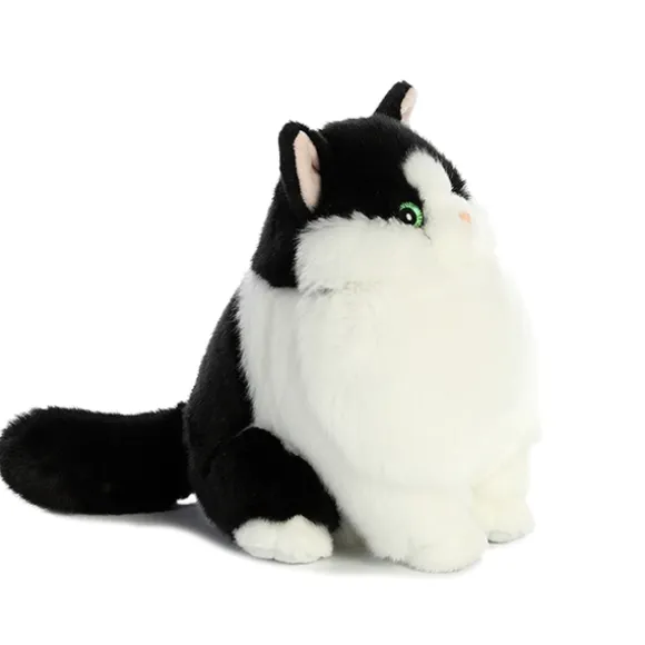 Muffins the Stuffed Tuxedo Cat Fat Cats by Aurora