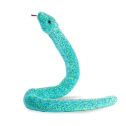 Multi-Print Aqua Snake Stuffed Animal by Aurora