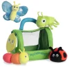 My Critter Keeper Plush Playset for Babies by Ebba