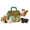 My Forest Friends Plush Animals Playset for Babies by Ebba