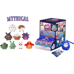 Mythical Cutie Beans Plush Mystery Pack with Clip-On Case by Fiesta