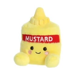 Newton the Plush Mustard Bottle Palm Pals by Aurora