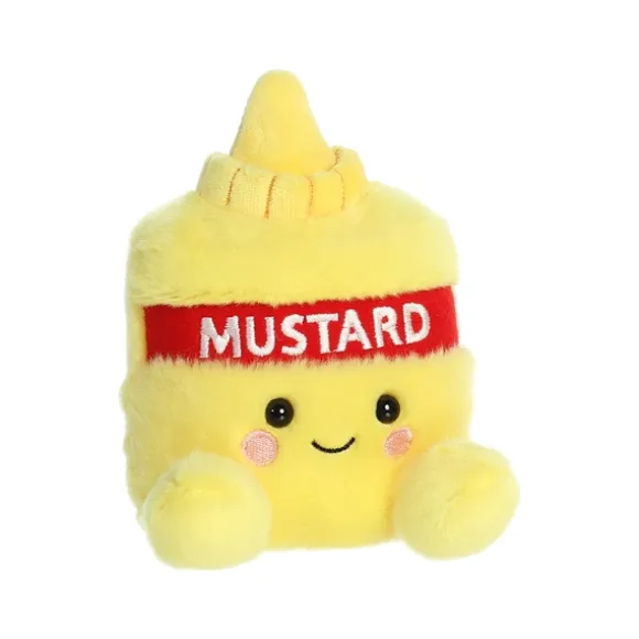 Newton the Plush Mustard Bottle Palm Pals by Aurora