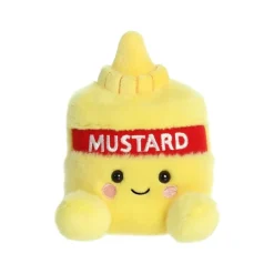 Newton the Plush Mustard Bottle Palm Pals by Aurora