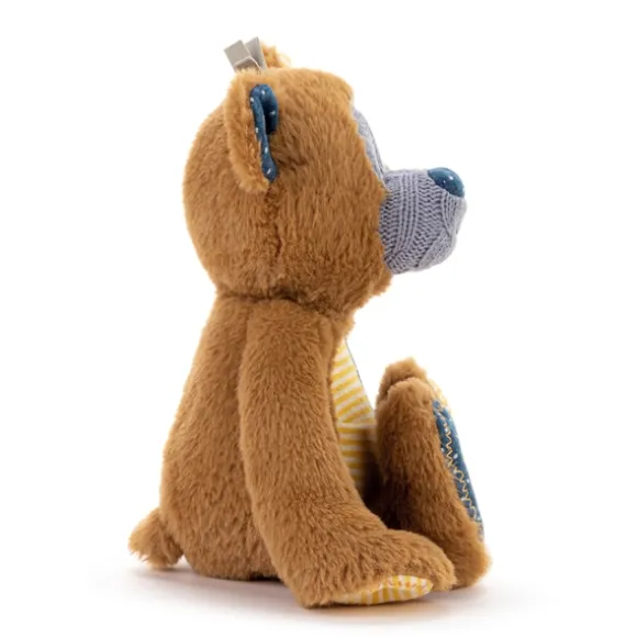 Oddballs Patchwork Bear Stuffed Animal by Demdaco